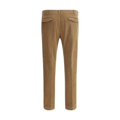 Brown Cotton Pants