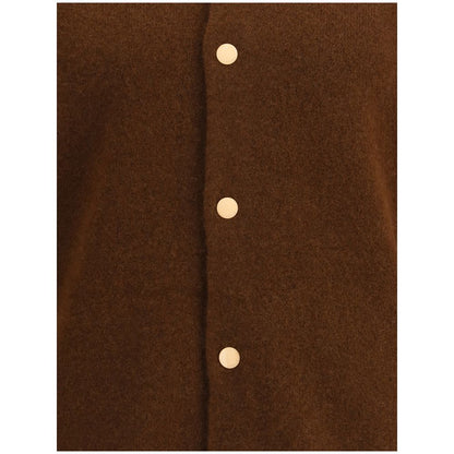 Brown Cashmere Bomber