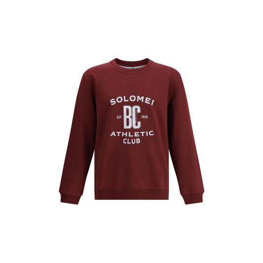 Bordeaux Cotton Sweatshirt