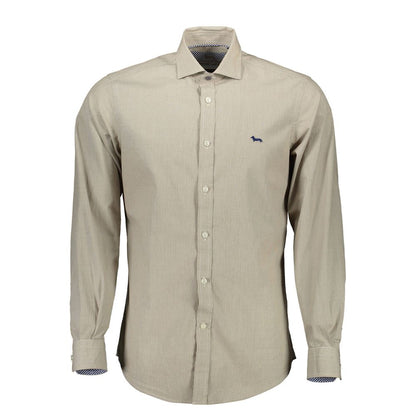 Beige Cotton Shirt