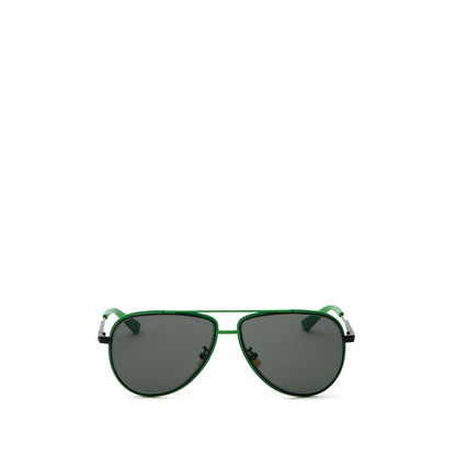 Green Metal Sunglass