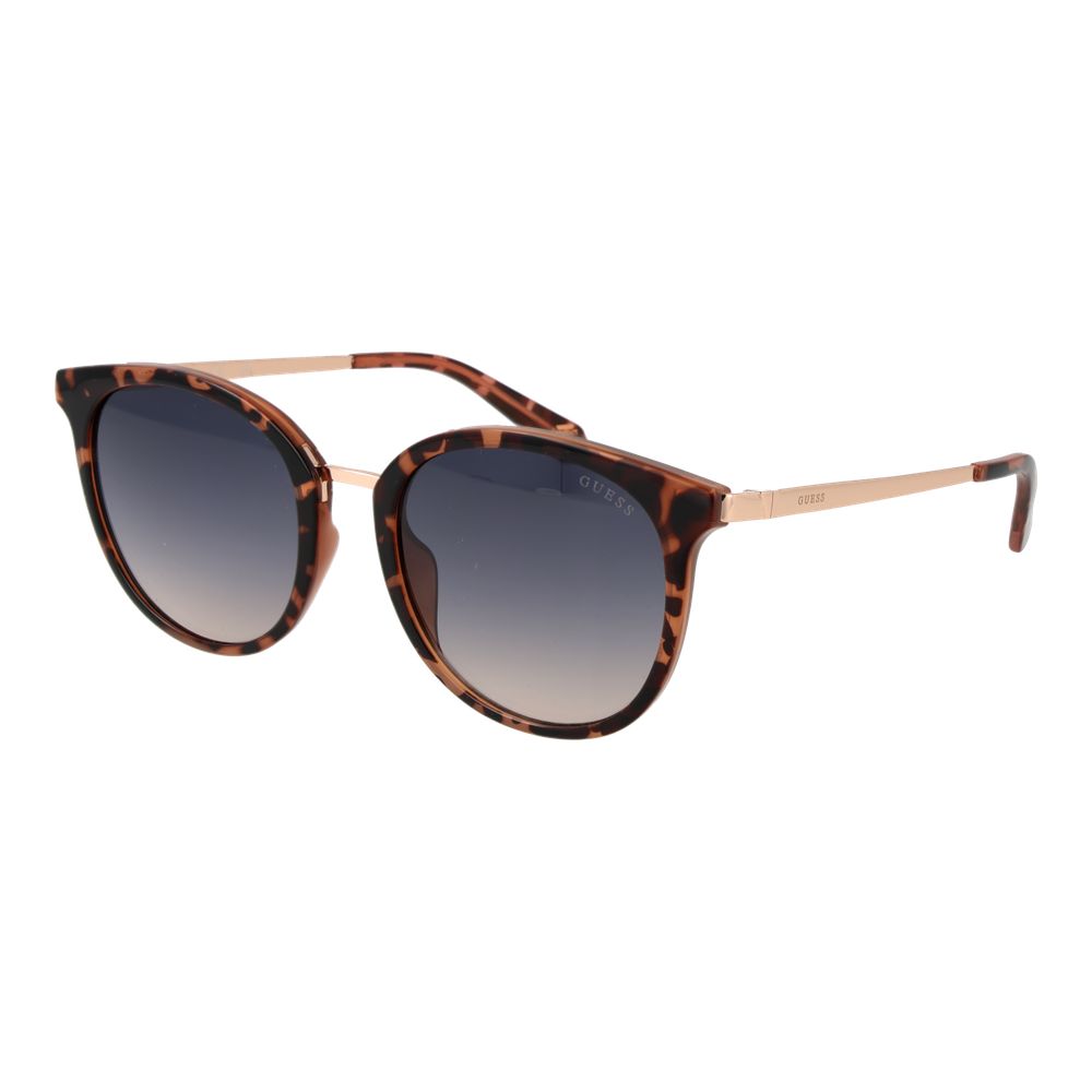 Brown Stainless Steel Sunglasses