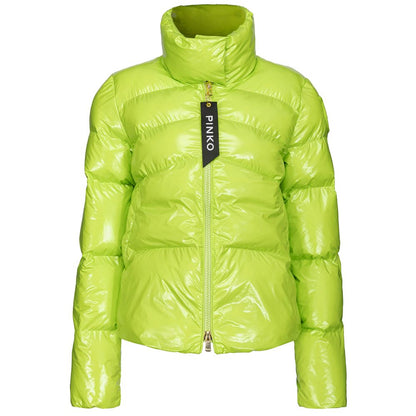 Green Polyamide Jackets & Coat