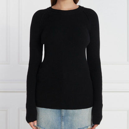 Black Wool Sweater