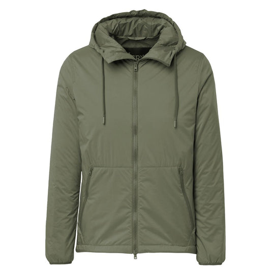 Green Polyamide Men Jacket