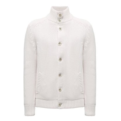 White Wool Men's Jacket