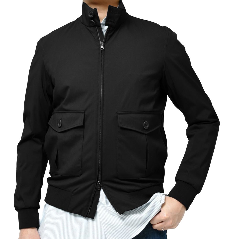 Black Wool Men Jacket