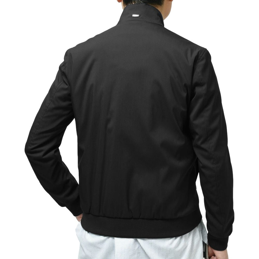Black Wool Men Jacket