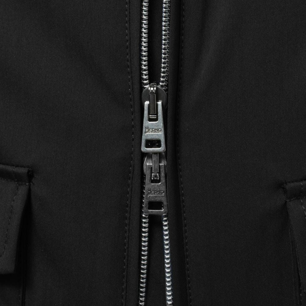 Black Wool Men Jacket