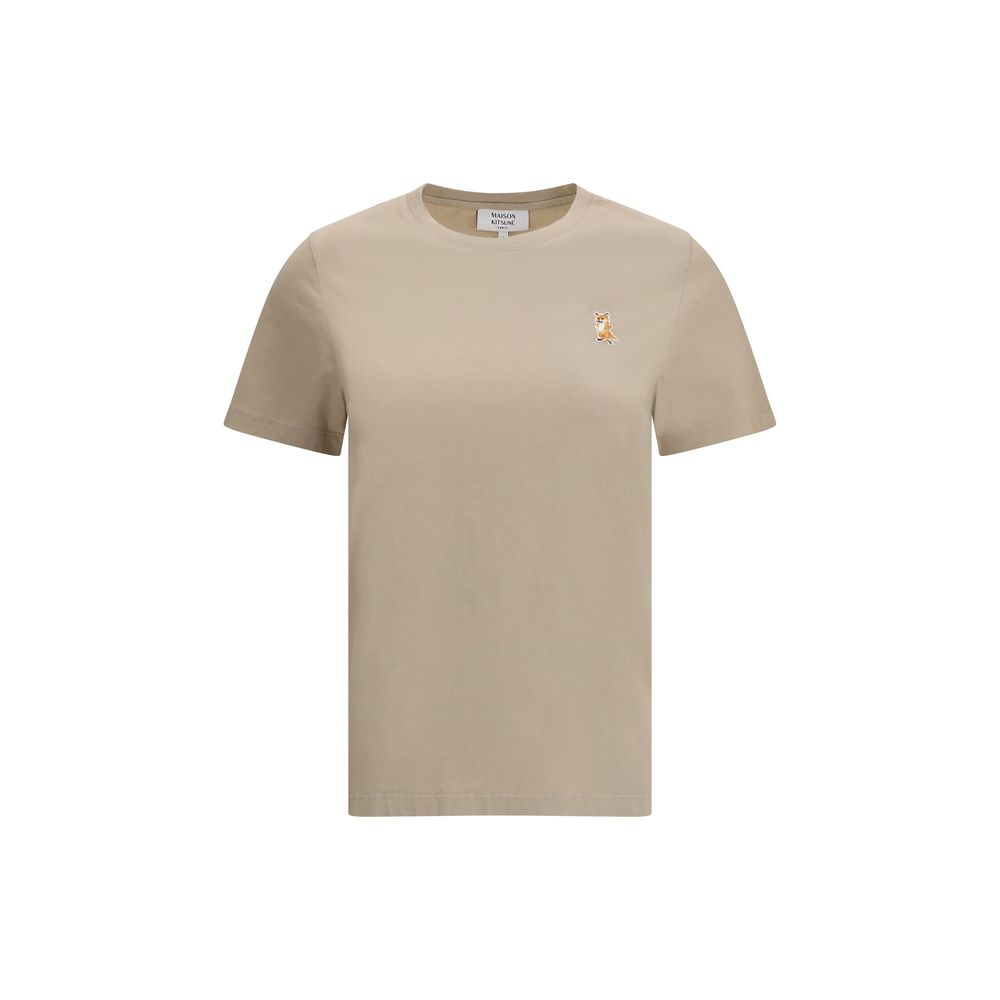 Beige Cotton T-Shirt