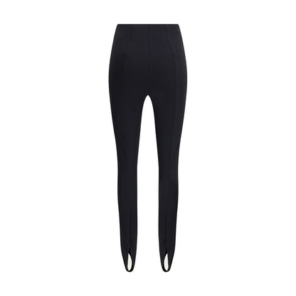 Slim fit black Bracket Leggings