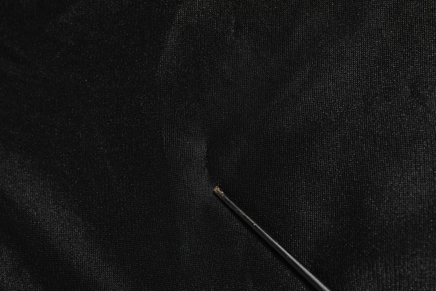 Black Logo Polyester CrewNeck Sweatshirt Sweater