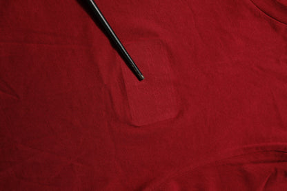 Maroon Logo Crew Neck Short Sleeve T-shirt