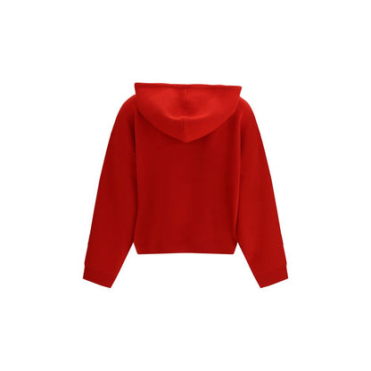 Red Wool Sweatshirt