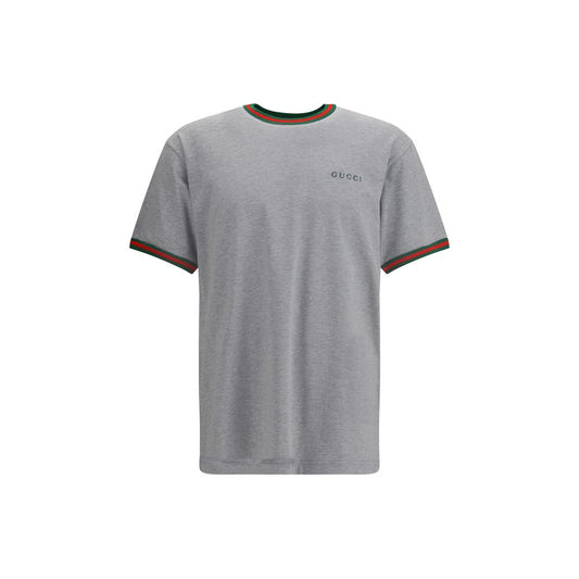 Cotton T-shirt with embroidered logo