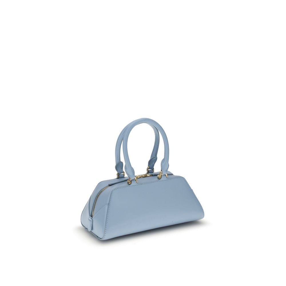 Light Blue Calf Leather Bos Taurus Handbag
