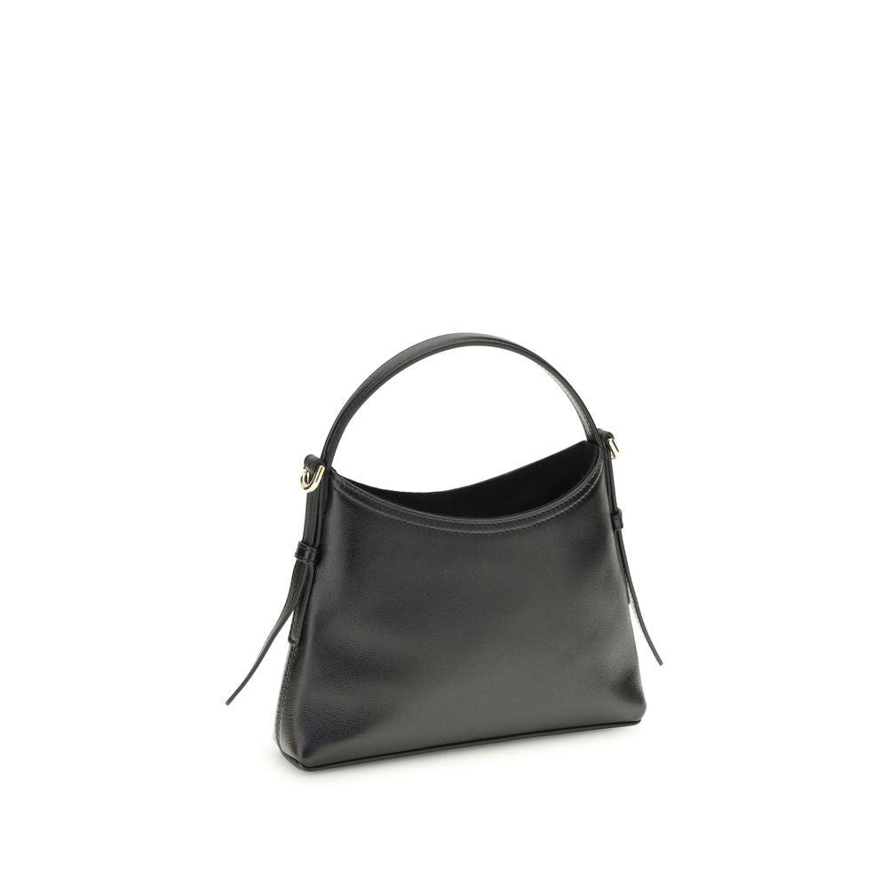 Black Calf Leather Bos Taurus Handbag