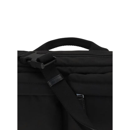 Black Polyamide Shoulder Bag