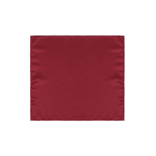 Red Silk Pocket Square