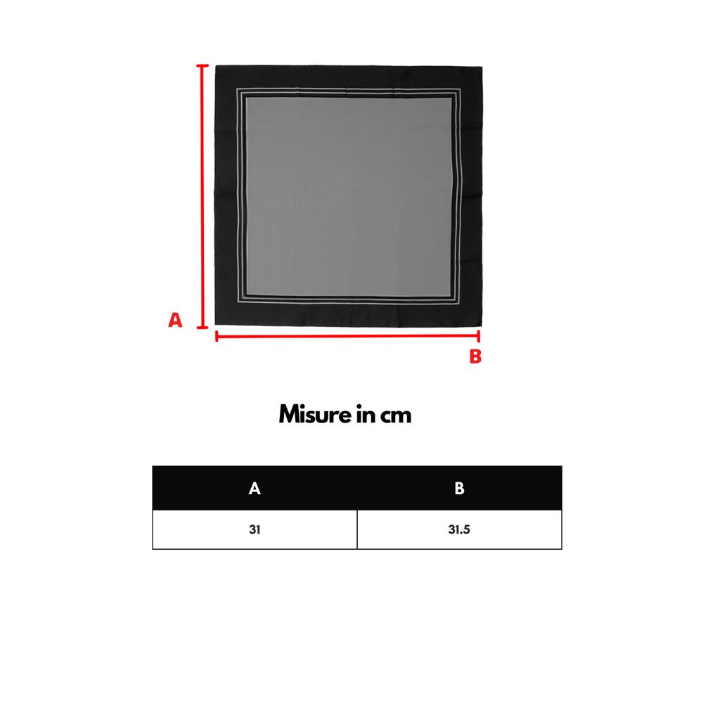 Red Silk Pocket Square