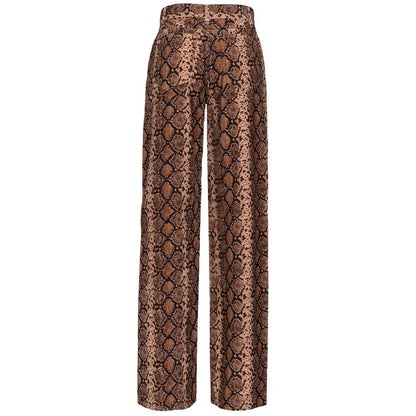 Brown Cotton Women's Corduroy Pant