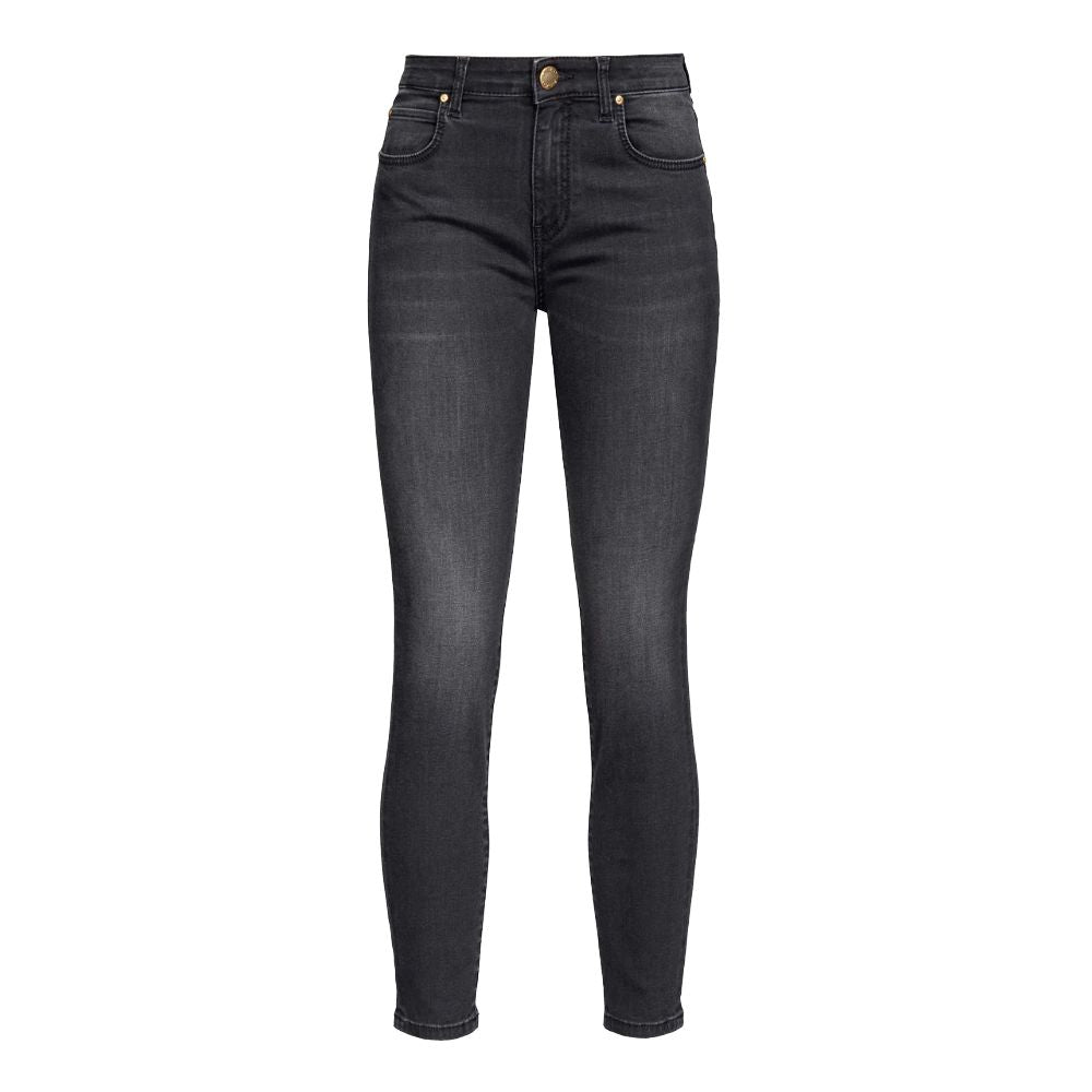 Black Cotton Women Jeans