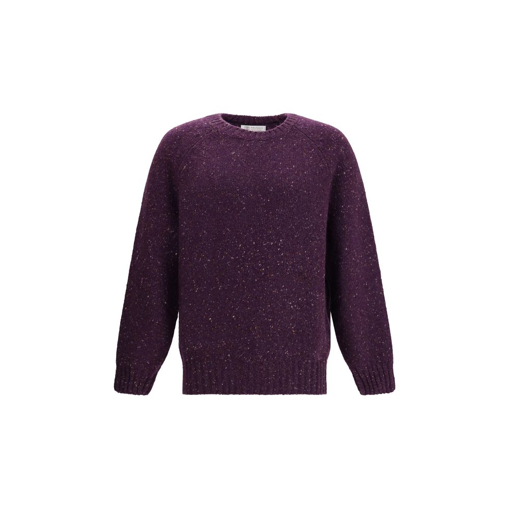 Purple Cashmere Sweatshirt