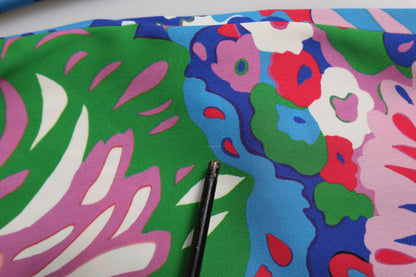 Multicolor Floral Printed Tunic Blouse Top