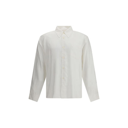 White Tencel Dress Shirt