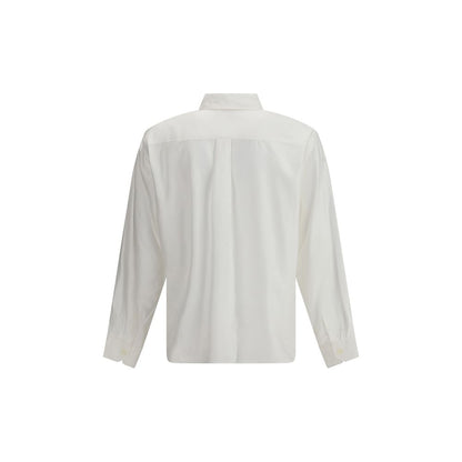 White Tencel Dress Shirt
