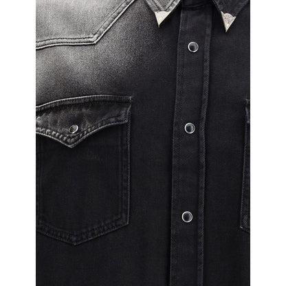 Black Denim Shirt