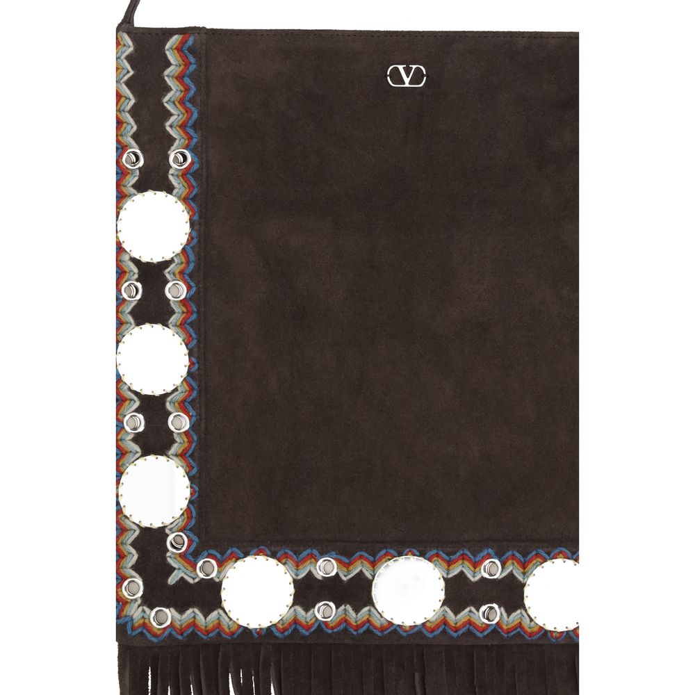 Brown Calf Leather Bos Taurus Shoulder Bag