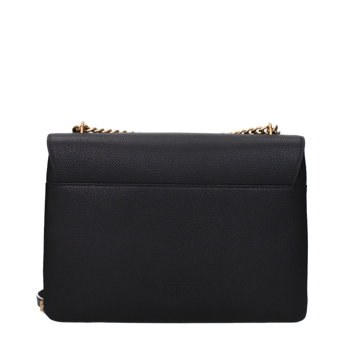 Black Leather Crossbody Bag