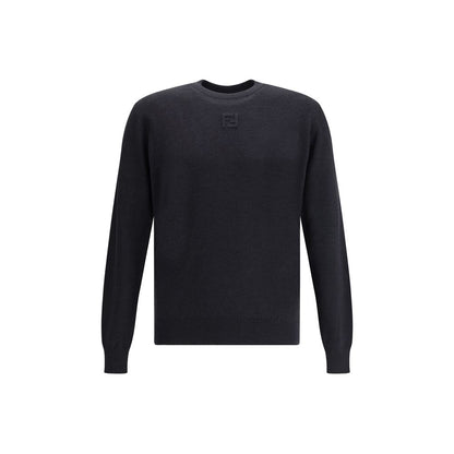 Black Fleece Wool Sweatshirt