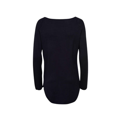 Black Viscose Sweatshirt