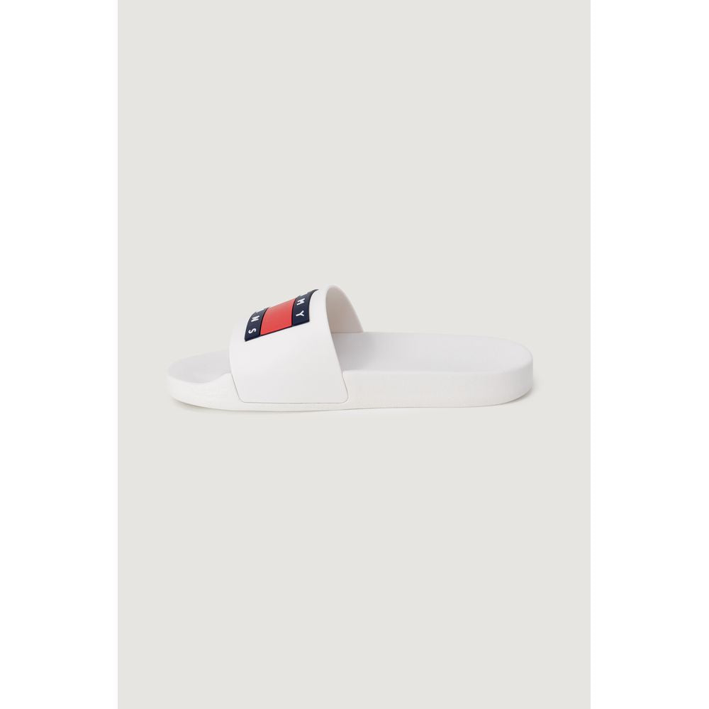 White Polyethylene Slippers