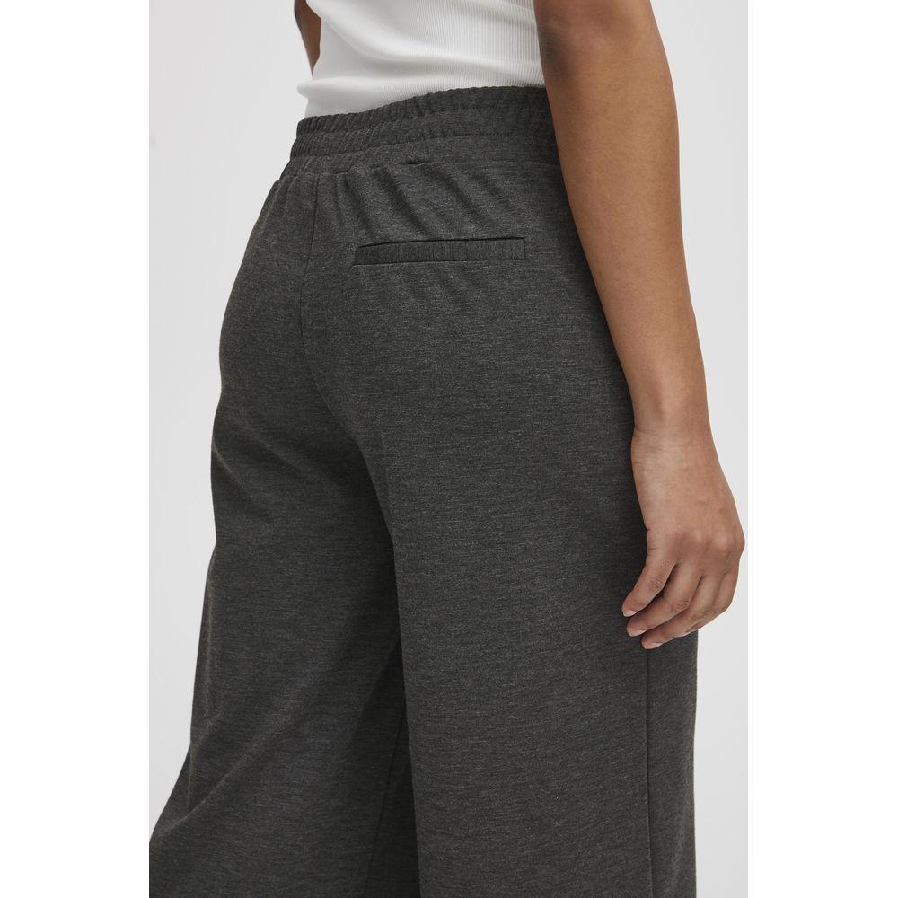Gray Recycled Polyester Pant