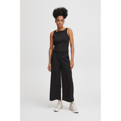 Black Recycled Polyester Pant