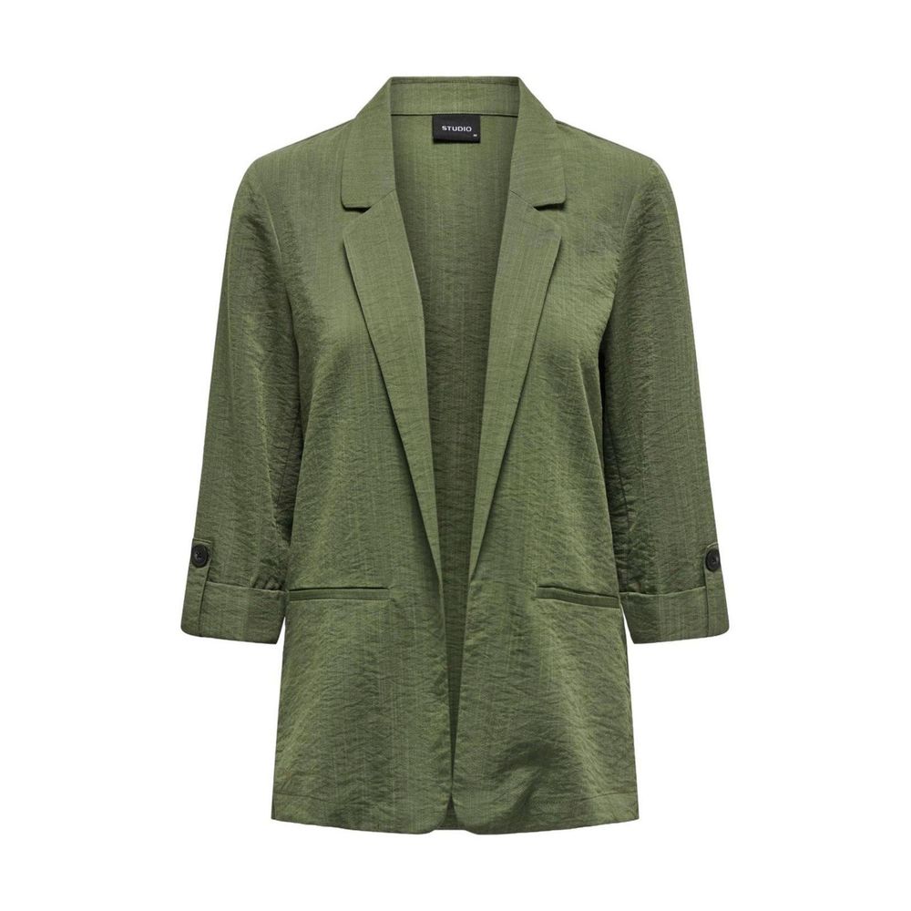 Green Viscose Blazer
