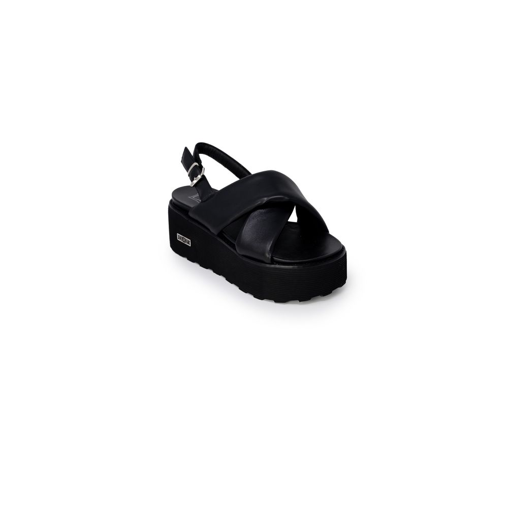 Black Leather Sandal