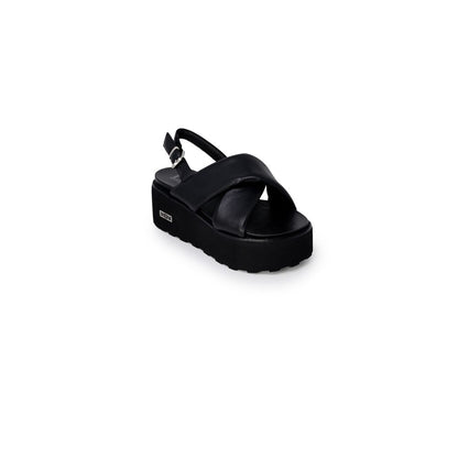 Black Leather Sandal