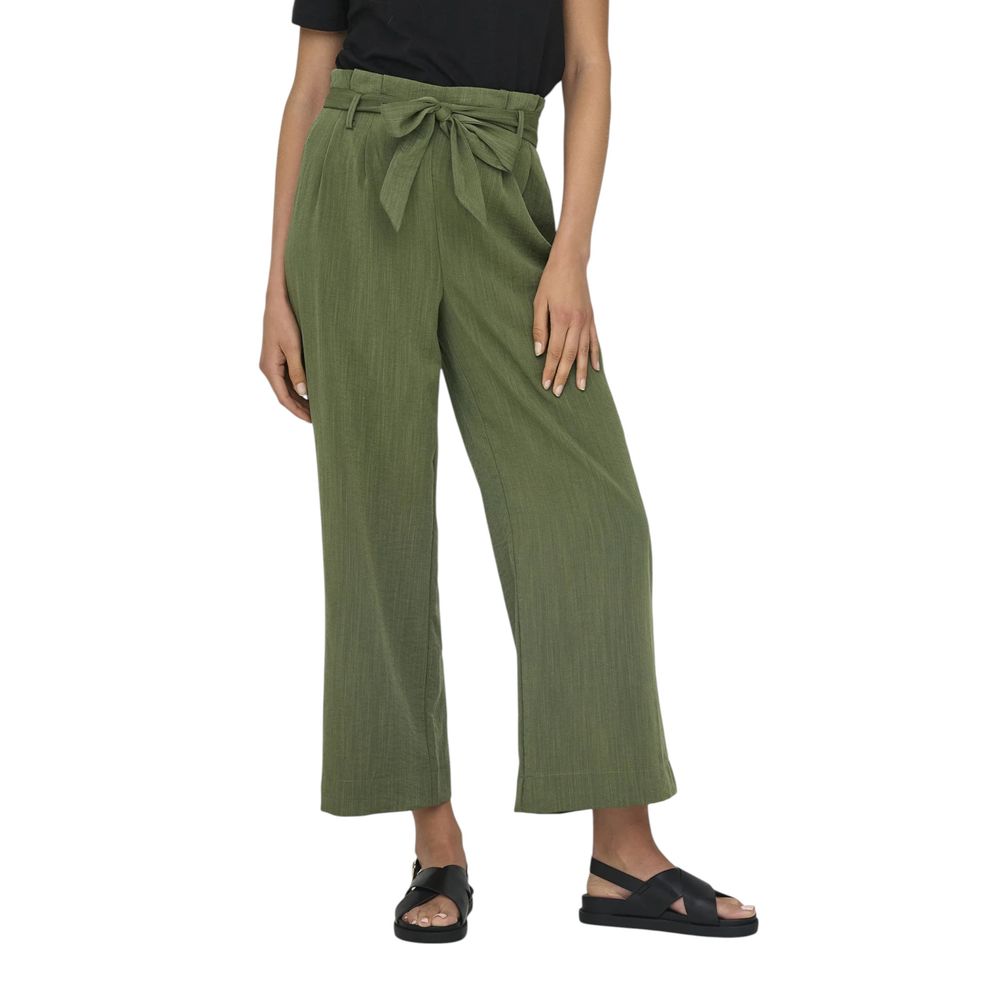 Green Viscose Pant