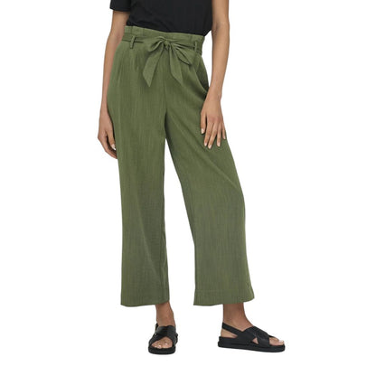 Green Viscose Pant