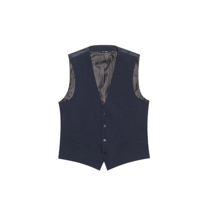 Blue Polyester Suit