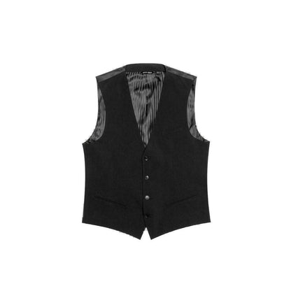 Black Polyester Suit