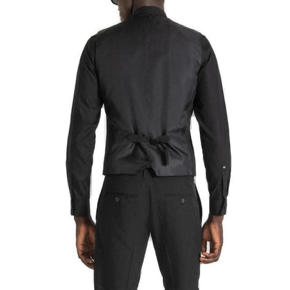 Black Polyester Suit