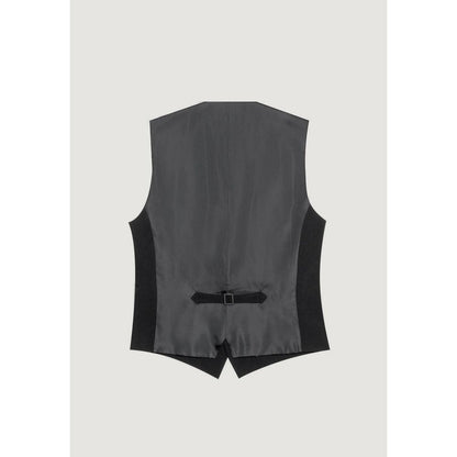 Black Polyester Suit