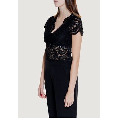 Black Polyamide Top