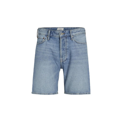 Blue Cotton Bermuda