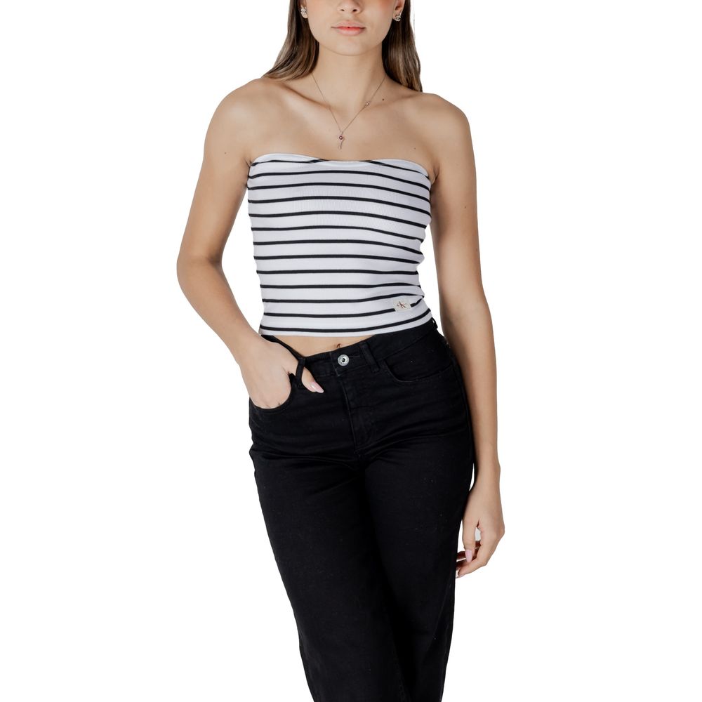 White Recycled Cotton Top